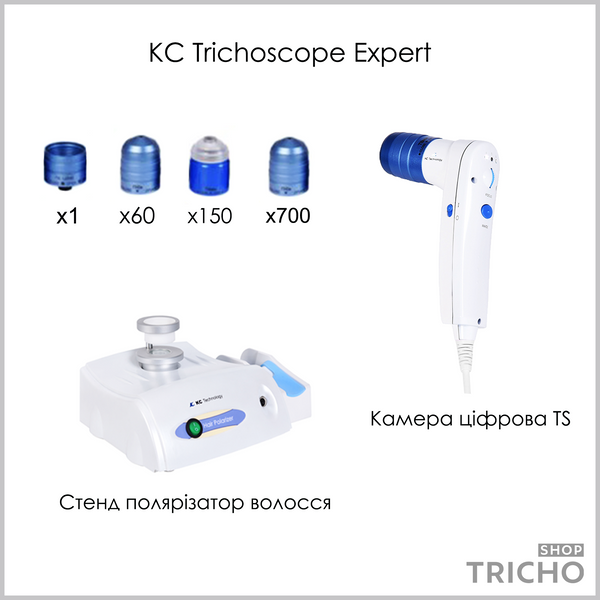 Трихоскоп КС Hair Polarizer, комплектация "Expert" 1009 фото